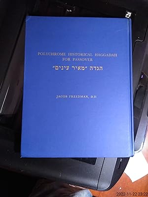 Polychrome Historical Haggadah For Passover (Only Signed Copy)