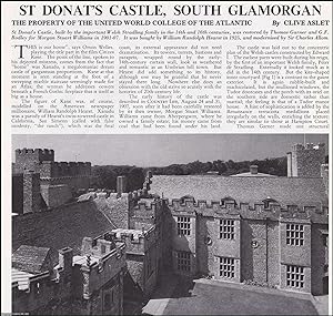 St Donat's Castle, South Glamorgan: The Property of The United World College of The Atlantic. Sev...