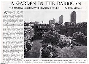 A Garden in The Barbican: The Master's Garden at The Charterhouse, EC1. Several pictures and acco...