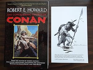 The Conquering Sword of Conan (Conan of Cimmeria, Book 3) *Signed
