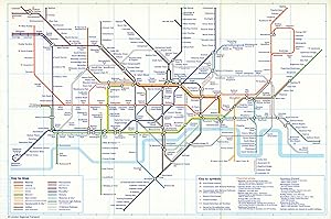 Tube map - July 1998
