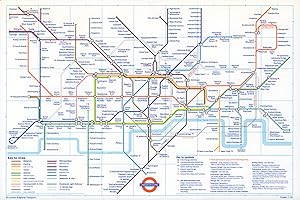 Tube map - April 1996