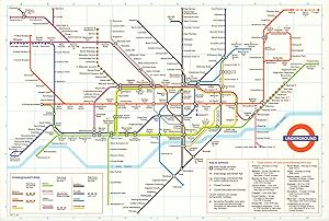 Underground - Pocket Map - No. 4 1986