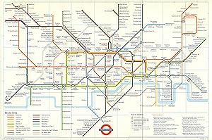 Tube map - November 1996
