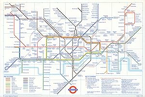 Tube map - January 1995
