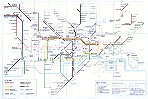 Tube map - August 1997