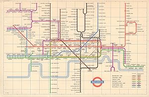London Transport - Diagram of lines - 1956 [256/352M/200,000]