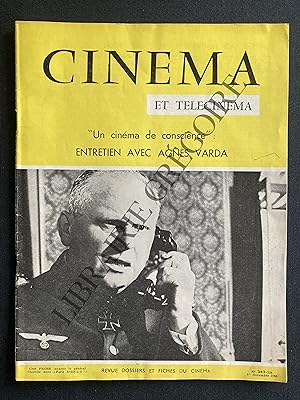CINEMA ET TELECINEMA-N°343-1 NOVEMBRE 1966-GERT FROBE