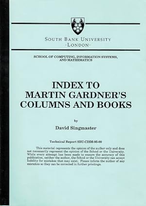 Index to Martin Gardner's columns and books
