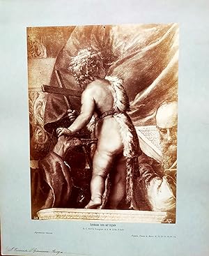 Veronese," Putto mit Kreuz" Original - Fotografien. Nr. 519 . Reproduzione tratta dall Originale....