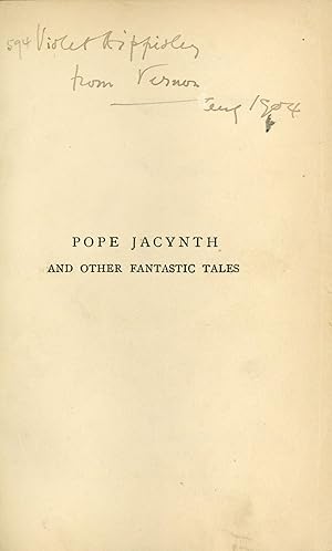 POPE JACYNTH AND OTHER FANTASTIC TALES