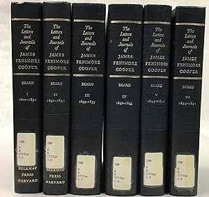 The Letters and Journals of James Fenimore Cooper, Six Volumes