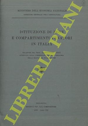 Istituzione di zone e compartimenti venatori in Italia.