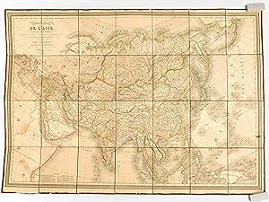 Nouvelle Carte de l'Asie dressée par A. R. Frémin, d'après les voyages et les itinéraires les plu...