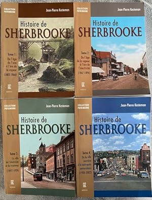 Histoire De Sherbrooke Tome 1-2-3-4-