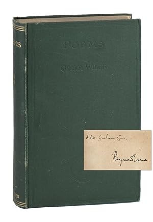 Poems by Oscar Wilde with The Ballad of Reading Gaol [Graham Greene's copy]