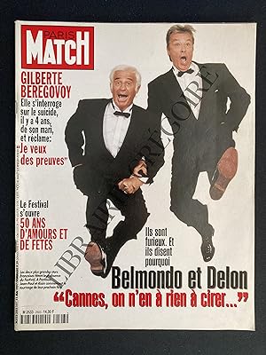 PARIS MATCH-N°2503-15 MAI 1997-JEAN PAUL BELMONDO-ALAIN DELON