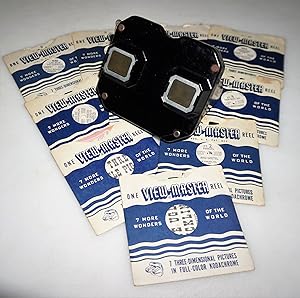 Vintage View Master Made by Sawyer with 10 Sawyer's View Master Reels