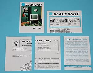 Blaupunkt Autoradio Mannheim Typ 7 639 300. Service Manual Kundendienstschrift - Schaltbild ( Sch...