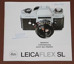 Leicaflex SL - Selektive Lichtmessung durch das Objektiv ( Werbeprospekt )