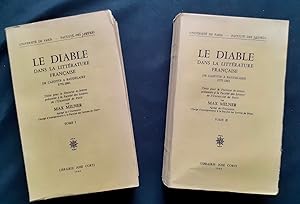 Le diable dans la littérature française - De Cazotte à Baudelaire (1772-1861) -