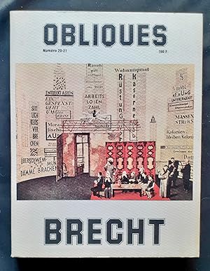 Brecht - Obliques N°20-21 -