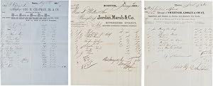[EXTENSIVE ARCHIVE OF NEARLY SIX THOUSAND MANUSCRIPT BUSINESS LETTERS AND BILLS OF SALE RELATED T...