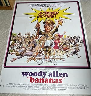 BANANAS woody allen affiche cinema 1971
