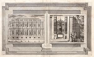 La Galerie Agréable du Monde, Nº 16 - La Maison appellée Banqueting House ; The King 's Gate, ou ...