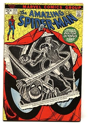 Amazing Spider-man #113 1972- Doctor Octopus- Marvel comic book vf-