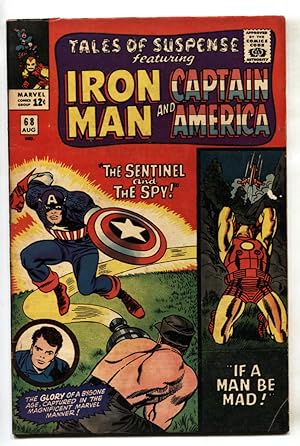 TALES OF SUSPENSE #68 1965-IRON MAN/CAPTAIN AMERICA-MARVEL- VG+