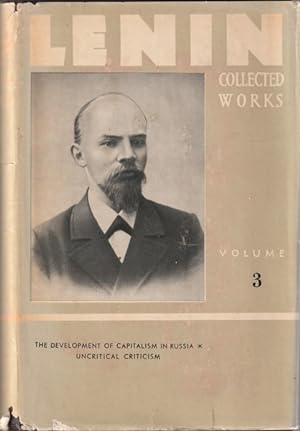 Lenin Collected Works: Volume 3, The Development of Capitalism in Russia, Uncritical Criticism
