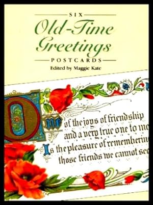 SIX OLD TIME GREETINGS - Postcards