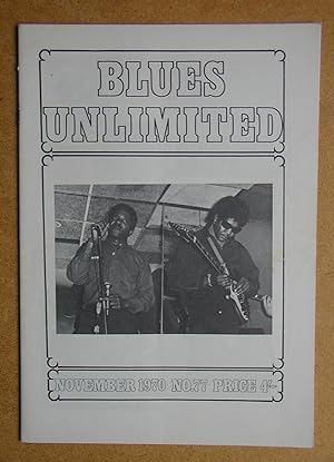 Blues Unlimited Magazine. November 1970. No. 77.