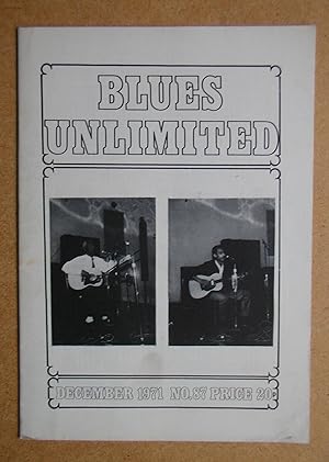 Blues Unlimited Magazine. December 1971. No. 87.