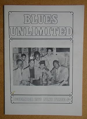 Blues Unlimited Magazine. December 1970. No. 78.