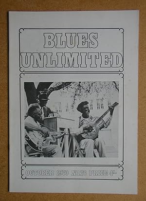 Blues Unlimited Magazine. October 1970. No. 76.