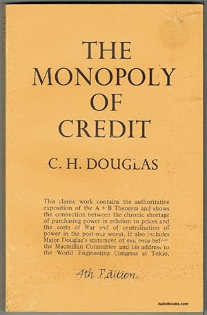 The Monopoly Of Credit