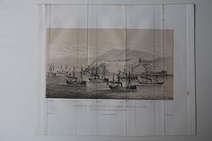 Antique Print-BOUGIE-BEJAIA-ALGERIA-SHIP-NAPOLEON-Kerjean-Revue Maritime-1869