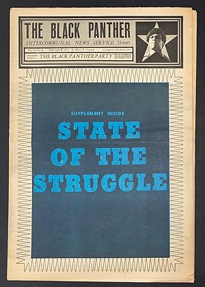 The Black Panther Intercommunal News Service. Vol. VII, no. 20. Saturday, January 8, 1972