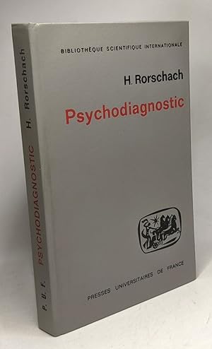 Psychodiagnostic - méthode et résultats d'une expérience diagnostique de perception (interprétati...
