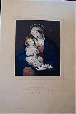 Marie, mère du Sauveur.