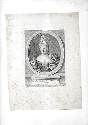 Marie Anne de Chateauneuf, dite Duclos.