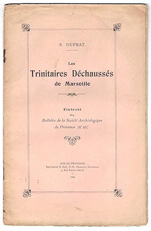 Les Trinitaires Déchaussés de Marseille.