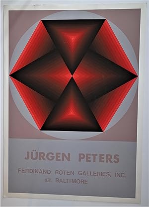 Jurgen Peters Ferdinand Roten Galleries, Inc. Baltimore : Serigraph Exhibition Poster