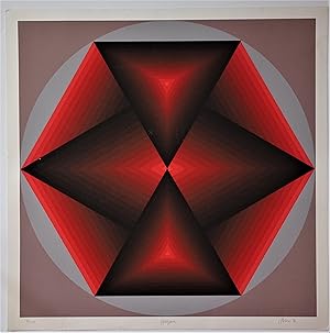 Hexagon : Original Serigraph Print