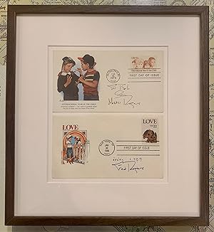 Two Signed First Day Covers (Mister Rogers Neighborhood)