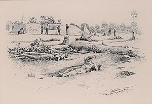 THE GROUND IN FRONT OF BATTERY ROBINETTE (original drawing)