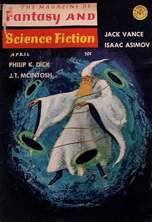 The Magazine of Fantasy and Science Fiction. April 1966. Collectible Pulp Magazine.