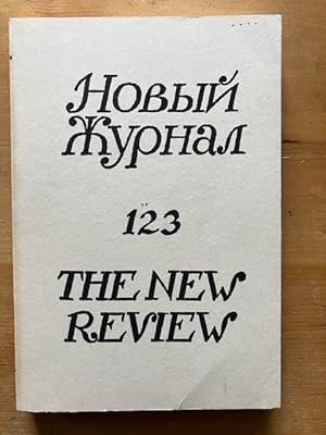 / Novyi Zhurnal / The New Review No. 123 (1976)